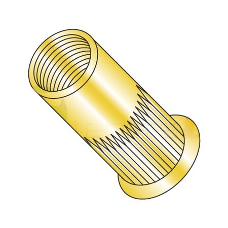 Newport Fasteners Rivet Nut, #6-32 Thread Size, 0.3 in Flange Dia., 0.430" L, Steel, 1000 PK 706100